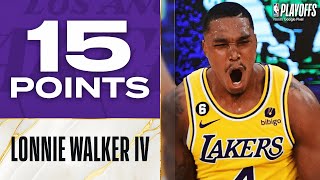 Lonnie Walker IV Drops 15 PTS In The 4TH QTR Of Lakers Game 4 W  May 8 2023 [upl. by Etnuaed]