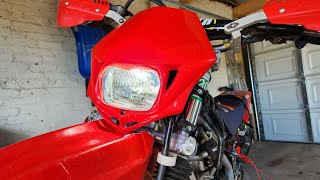 CRF250F Polisport Headlight Install Guide [upl. by Hakan]