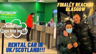 Scotland Ep7 Rental Car in Scotland  Inverness to Glasgow Roadtrip Indian Couple in UK Hindi vlog [upl. by Atilal171]