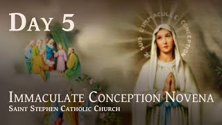 Day 5 Immaculate Conception Novena 2023 St John Vianney preaches part 2 [upl. by Josh]