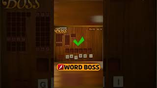 Word Boss  Game of the Day gaming flashgames [upl. by Barby]