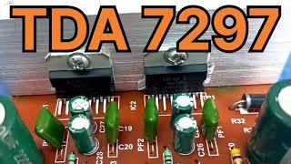 TDA 7297 AUDIO AMPLIFIER BOARD [upl. by Mosby]