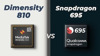 BGMI Test Snapdragon 695 vs Dimensity 810  Best for BGMI [upl. by Faust]