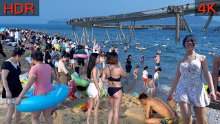 Shenzhen beach vacation the mood instantly lifts what kind of bikinis do the women wear here [upl. by Ykroc664]