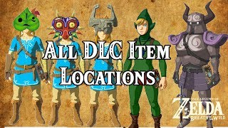 Zelda Breath of the Wild All NEW DLC Item Locations [upl. by Lipscomb720]