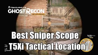 Ghost Recon Wildlands T5Xi Tactical Location  Where to Find the Best Sniper Scope [upl. by Anaidiriv698]