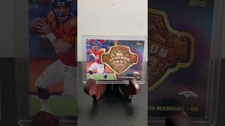 Sport Card Showcase Troy Aikman Peyton Manning Legends Patch Calvin Johnson topps collectibles [upl. by Oflunra]