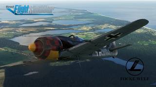 FlyingIron Simulations Fw 190 A8  First Aerobatic Display  Microsoft Flight Simulator [upl. by Nabroc]