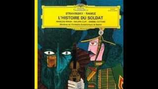 Igor Stravinskij CF Ramuz  LHistoire du Soldat avec F Périer P Clay et G Cattand [upl. by Qirat]