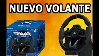 Unboxing y Análisis en Español  Volante Hori Racing Wheel PS3PS4 [upl. by Reyaht230]