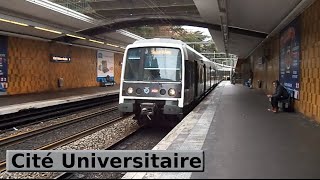 RER Paris Cité Universitaire B RATP MI79 2014 [upl. by Einnoj]