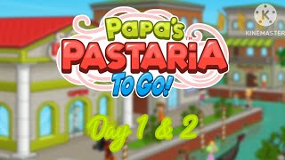 Papas Pastaria To Go  Day 1 amp 2 [upl. by Elegna]