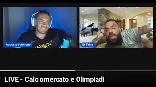 LIVE  Calciomercato e Olimpiadi [upl. by Felecia974]