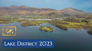 lake District Cumbria 2023 drone footage in 4k [upl. by Englis974]