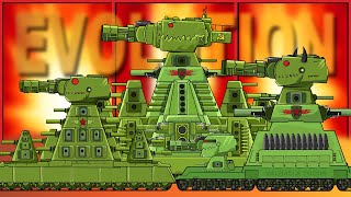 quotEvolution of KV Bossquot Cartoons about tanks [upl. by Nuahsad]