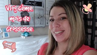 ♥ Vlog 6ème mois de grossesse Bébé arc En Ciel Arrêt♥ [upl. by Stila]