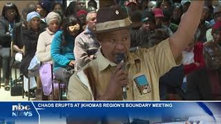 Chaos erupts at Khomas Regions BDDC consultations  nbc [upl. by Pillsbury196]