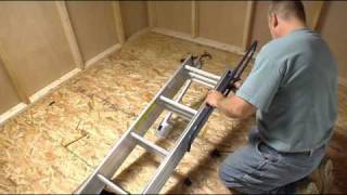 Werner Compact Attic Ladder  Short Installation Video [upl. by Derte]