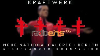 Ralf Hütter interview  Kraftwerk Neue Nationalgalerie 2015  Berlin [upl. by Euqinna]