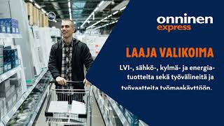 Onninen Express ketju palvelee jo 55 myymälän voimin ympäri Suomen [upl. by Idnib]