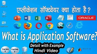 Application Software  Application Software in Hindi  What is Application Software  Detail [upl. by Brody]