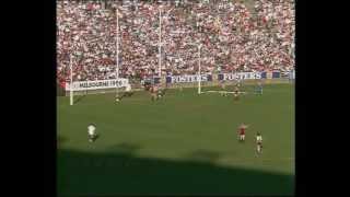 1989 preliminary final  Gary Ablett highlights 2nd half [upl. by Rhett]