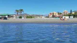 Costa del Sol Torrox Costa Strand vor dem Hotel Iberostar Malaga Playa [upl. by Adalie558]