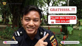 Gratis USD 500 untuk barang Bawaan kamu dari Luar Negeri Cara Hitung Pajak [upl. by Zaraf]