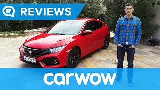 Honda Civic 2017 hatchback review  Mat Watson Reviews [upl. by Efram]