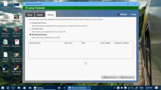 Windows Defender What to do with Quarantined items and Detected items list [upl. by Adekam]