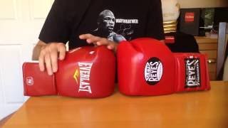 Everlast vs Cleto Reyes Boxing Glove Review [upl. by Oreves]