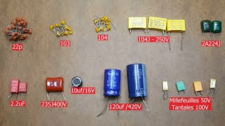 Que Représente le chiffre 104 sur un condensateur Comment Calculer La Valeur Dun Condensateur [upl. by Ayoj]