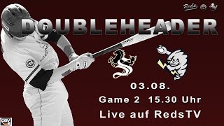 Baseball Bundesliga 2024 Stuttgart Reds vs Hünstetten Storm Spiel 2 [upl. by Hurley]