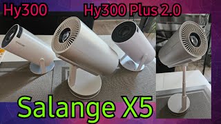 Test taniego projektora Led Salange P90 i porównanie z Egobas Hy300 Plus [upl. by Tab399]