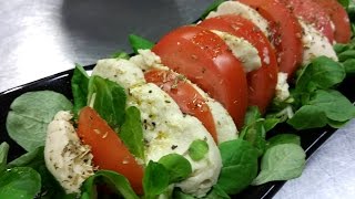 Bocconcini di soia per una insalata Caprese vegan [upl. by Suzette]