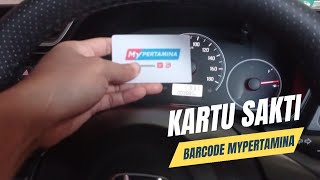 KARTU BARCODE MYPERTAMINA [upl. by Alida]