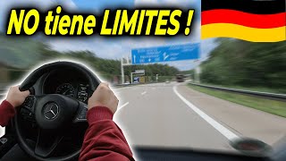 Así es la AUTOBAHN alemana SIN LÍMITE gasolinera control de velocidad  ¡Me han pillado [upl. by Drandell]