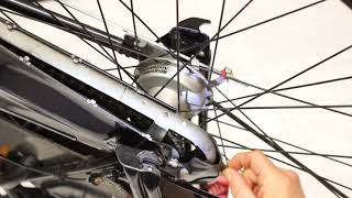 How to remove Gazelle T3 Sturmer Archer 3 Speed Rear back wheel [upl. by Thais]