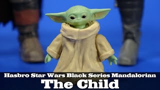 Star Wars Black Series The Child Mandalorian Asset Baby Yoda Action Figure Review [upl. by Magner711]