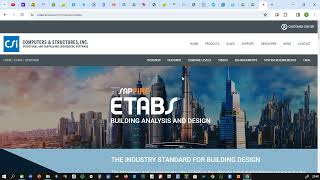 How To Download ETABS Trial From CSI [upl. by Ikcim]