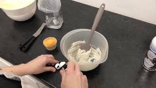 How to make silver buttercream frosting [upl. by Ogir]