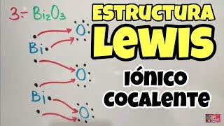 Estructura de Lewis paso a paso Enlaces Químicos [upl. by Raddatz]