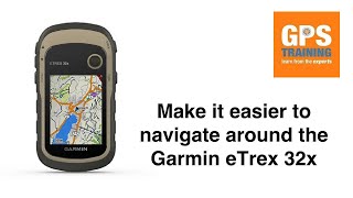 Adding shortcut menu to Garmin eTrex 22x and 32x to make for easier navigation around the GPS Unit [upl. by Arlette]