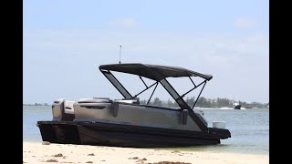 A Day of Adventure and Luxury Testing the 2024 Manitou Explore in Melbourne Florida [upl. by Lacombe]