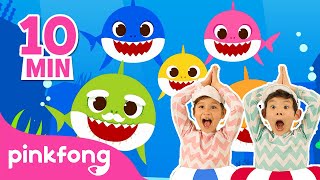 ONLY 🦈 BEST Baby Shark Songs  Animal Songs Compilation  Pinkfong Kids Song [upl. by Enidaj]