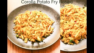 Easy Karola Potato Fry  Egg Karola Curry Recipe shorts [upl. by Nwahsir]