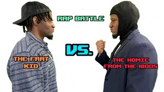 The Frat Kid vs The Homie from the 1800s Rap Battle [upl. by Nole]