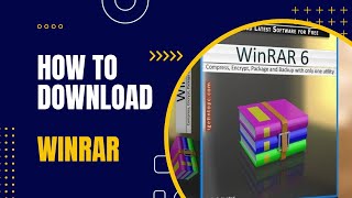 How to Install WinRAR on Window 10  How to open RAR window 10 [upl. by Ainirtac]