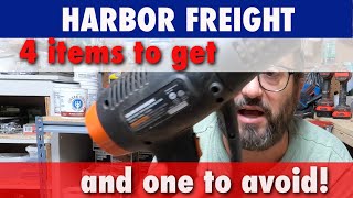 4 items to get at Harbor Freight that you might not think of And one that SUCKS [upl. by Akiner]