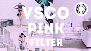 Cara Edit Pink Filter di VSCO Android dan iOS  Tutorial [upl. by Porty906]